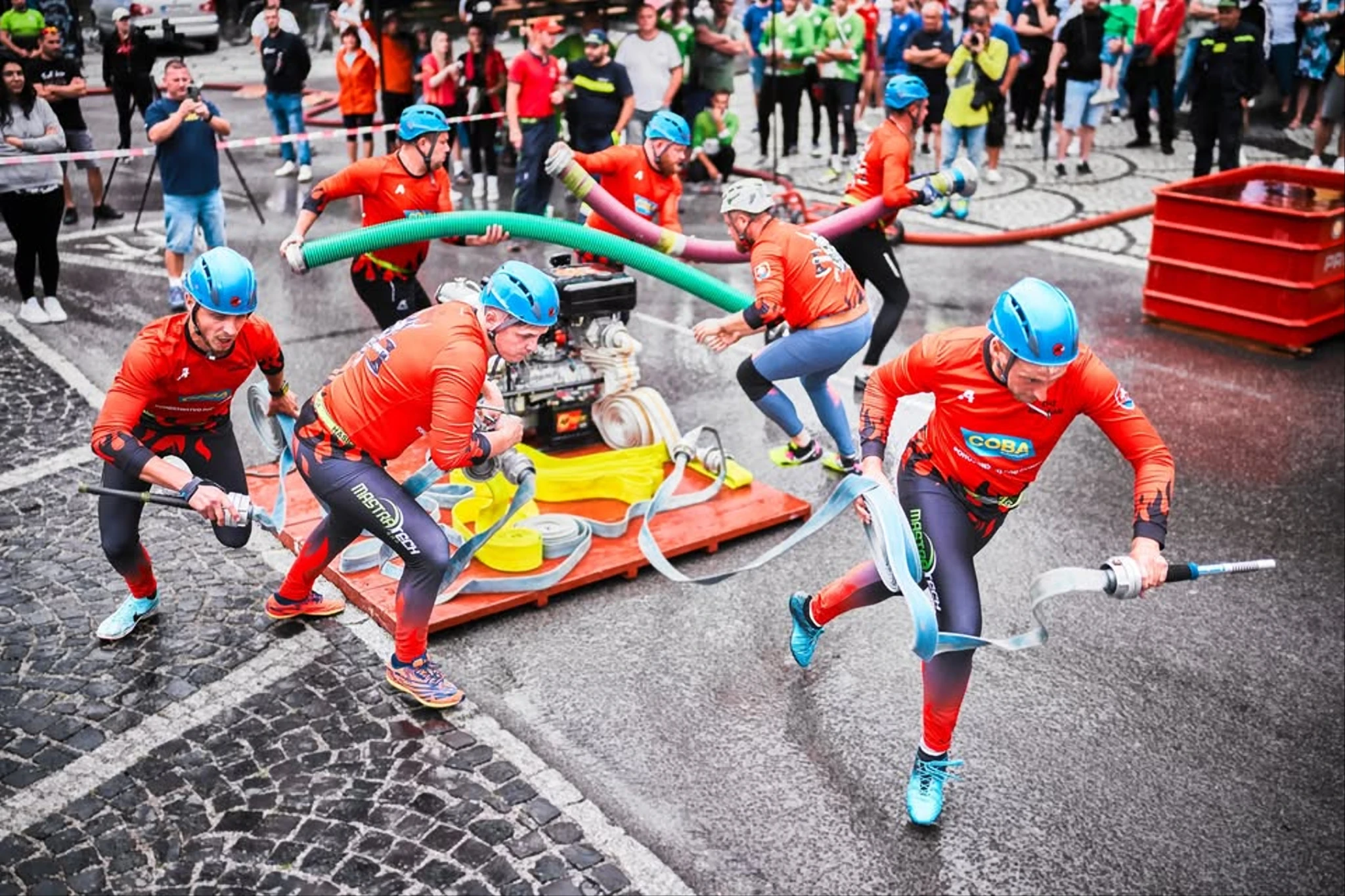 Medzinárodná nočná hasičská súťaž o pohár starostky obce Krasňany