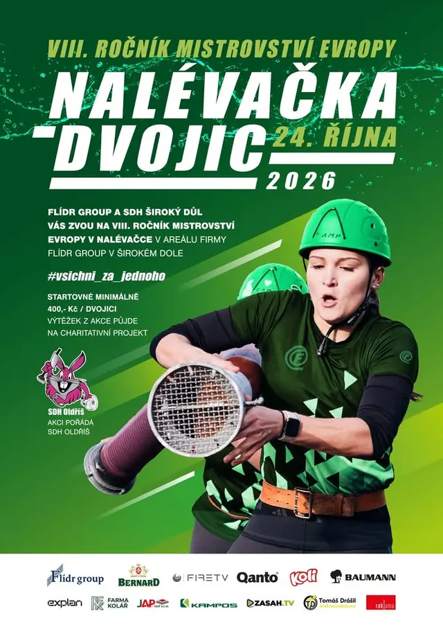Otevřené Mistrovství Evropy v nalévačce 2026 - VIII. ročník
