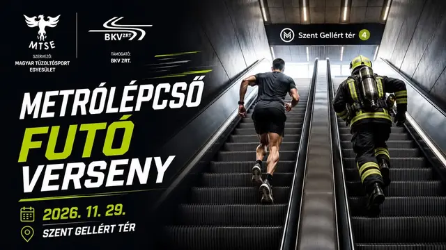 Metrólépcső futó verseny 2026