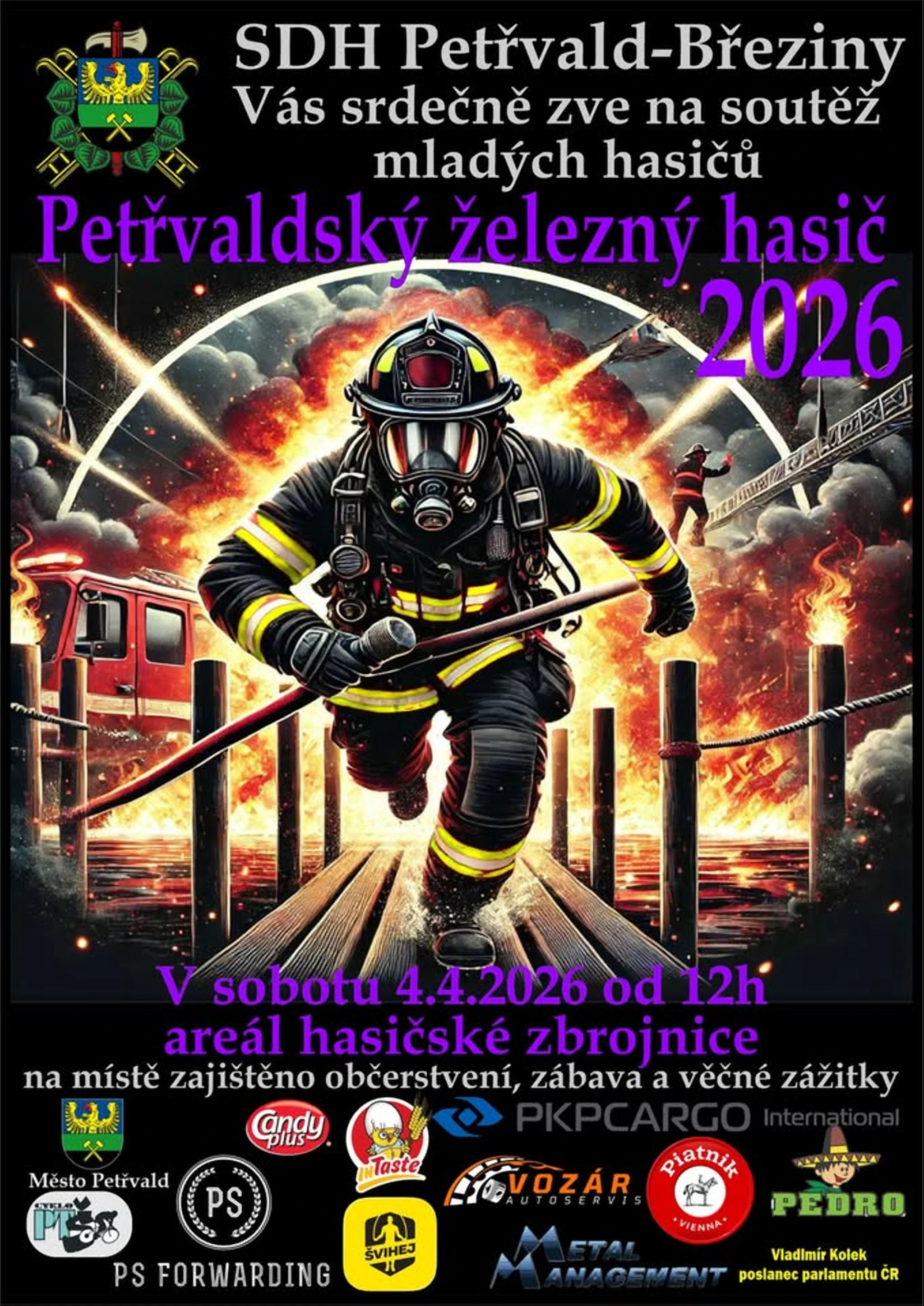 PETŘVALDSKÝ ŽELEZNÝ HASIČ 2026