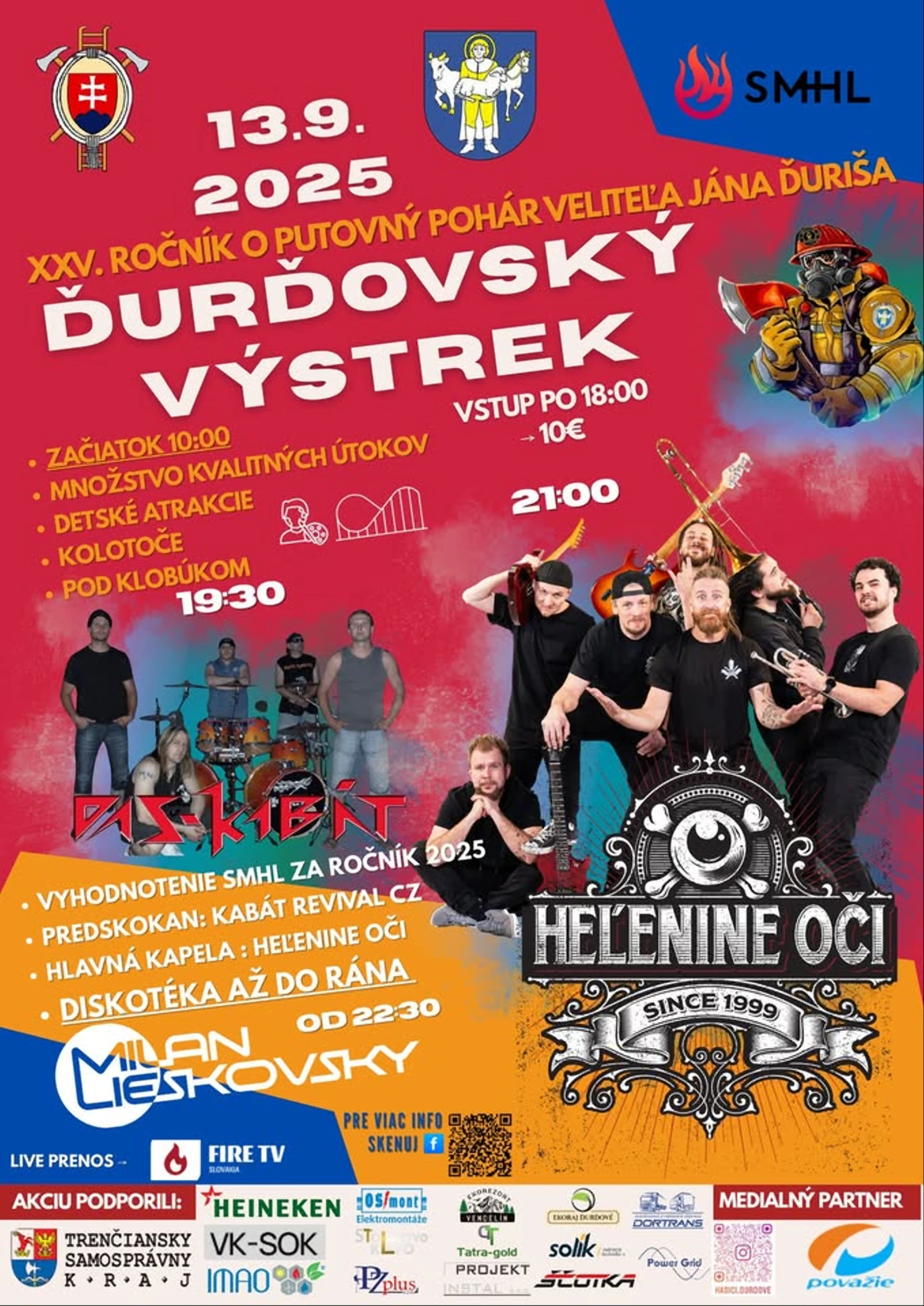 Ďurďovský výstrek - Finále Slovensko-moravskej hasičskej ligy