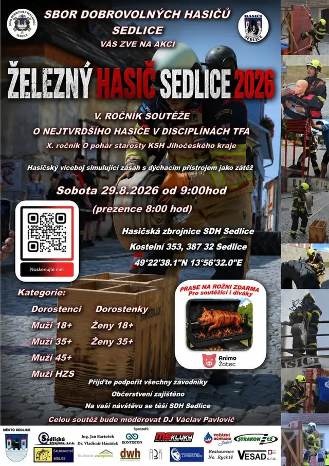 ŽELEZNÝ HASIČ SEDLICE 2026