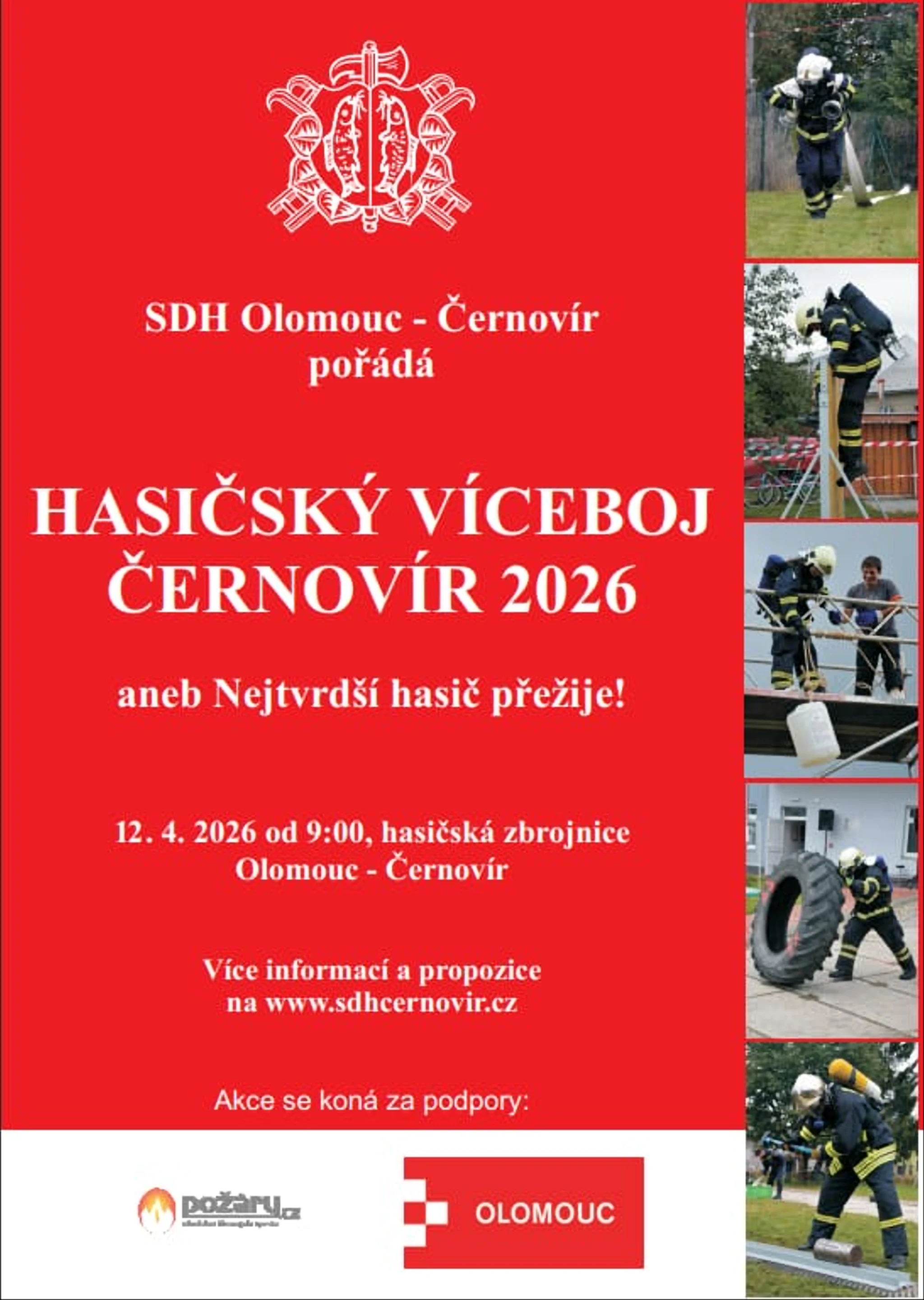 Hasičský víceboj Černovír 2026