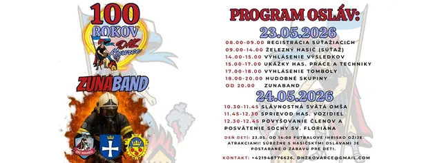 100 ROKOV DHZ KOVARCE