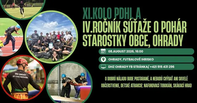 11. kolo PDHL a 4. ročník súťaže o pohár starostky obce