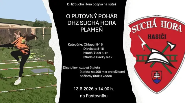 O putovný pohár DHZ Suchá Hora Plameň