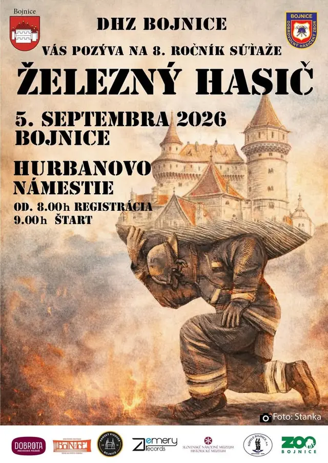 🚒 ŽELEZNÝ HASIČ BOJNICE 2026 🚒