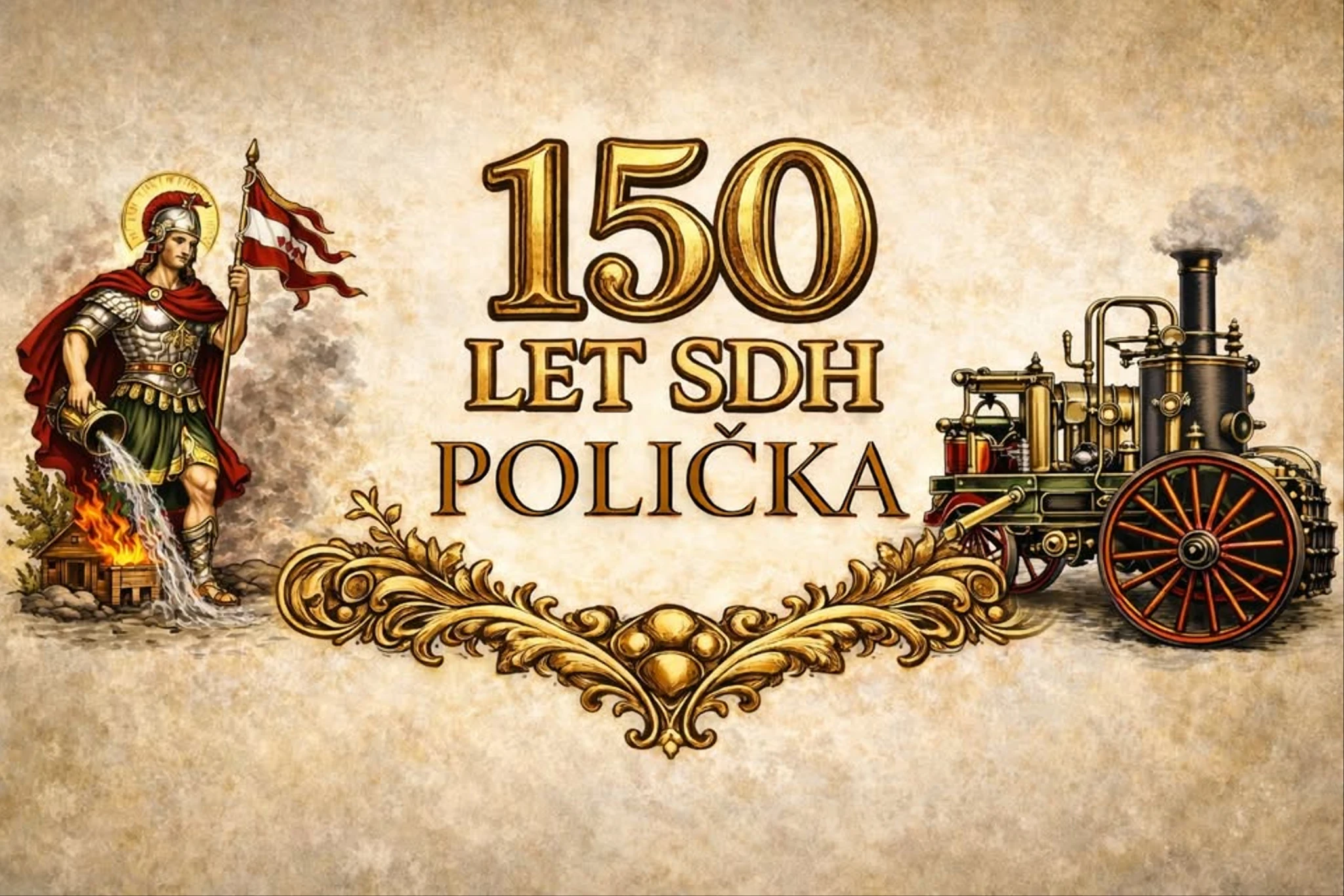 150. výročí založení hasičského sboru v Poličce