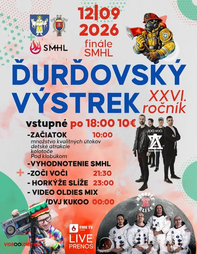Ďurďovský výstrek - Finále Slovensko - moravskej hasičskej ligy